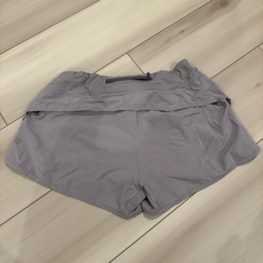 lululemon athletica Gray Athletic Shorts - Picture 2 of 3